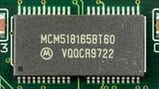 AI Memory Statistics | Verified Journalism Press A Kingston memory module with a Motorola MCM518165BT-60 chip, illustrating data storage technology.