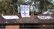 Australia Migration | Verified Journalism Press Asylum seekers are pictured on the roof of Villawood Immigration Detention Centre, highlighting issues around Australia's.