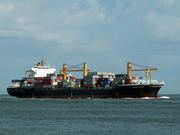 Maersk Pecem p2 approaching Port of Rotterdam 08-Jul-2006