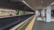 Platforms 3 and 4 at Box Hill Railway Station in Box Hill, Melbourne