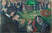 At the Roulette Table | Verified Journalism Press A painting by Edvard Munch depicts a roulette table in Monte Carlo.