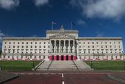 Stormont Parliament Buildings | Verified Journalism Press Stormont Parliament Buildings during the Giro d'Italia in May 2014, relating to human rights.
