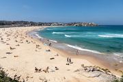 Bondi Beach | Verified Journalism Press A wide view of Bondi Beach in Sydney, Australia, relating to news reporting.